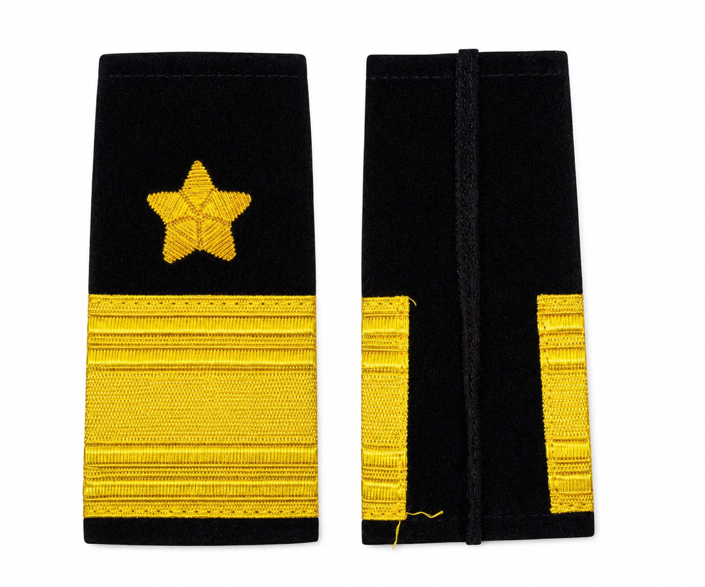 Captain Soft Epaulets With 1 Star